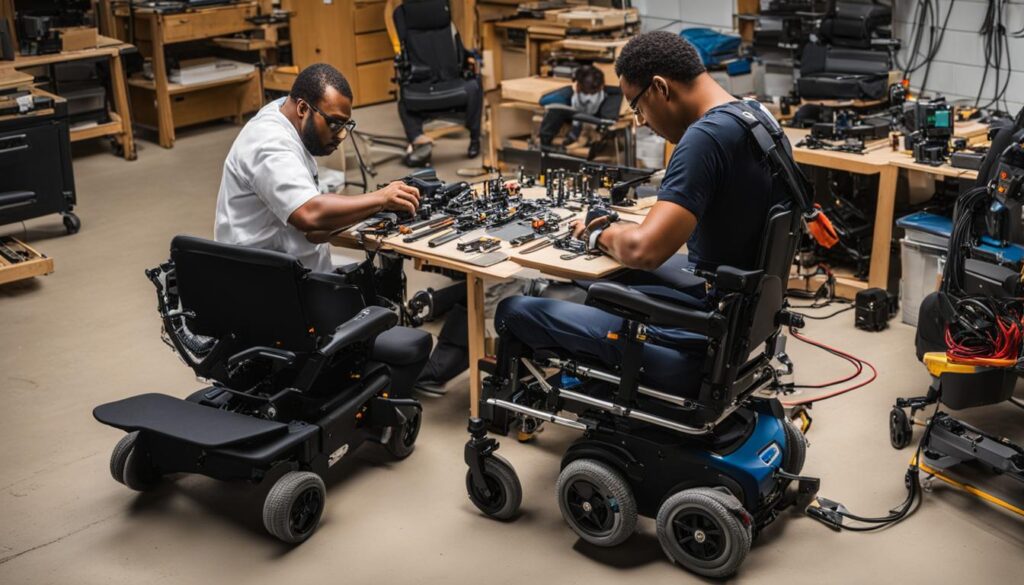 電動輪椅維修方法