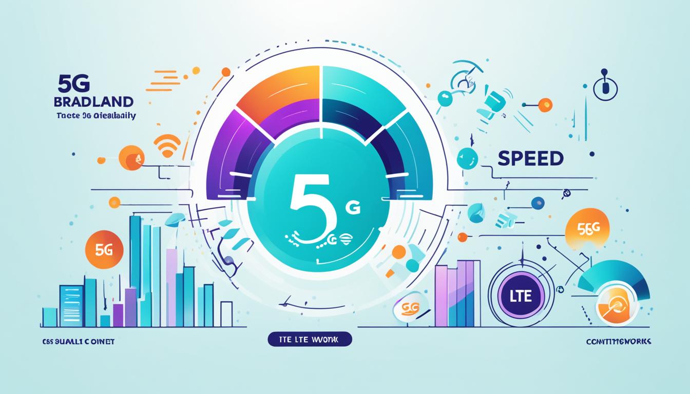 5G寬頻與LTE網絡的性能比較