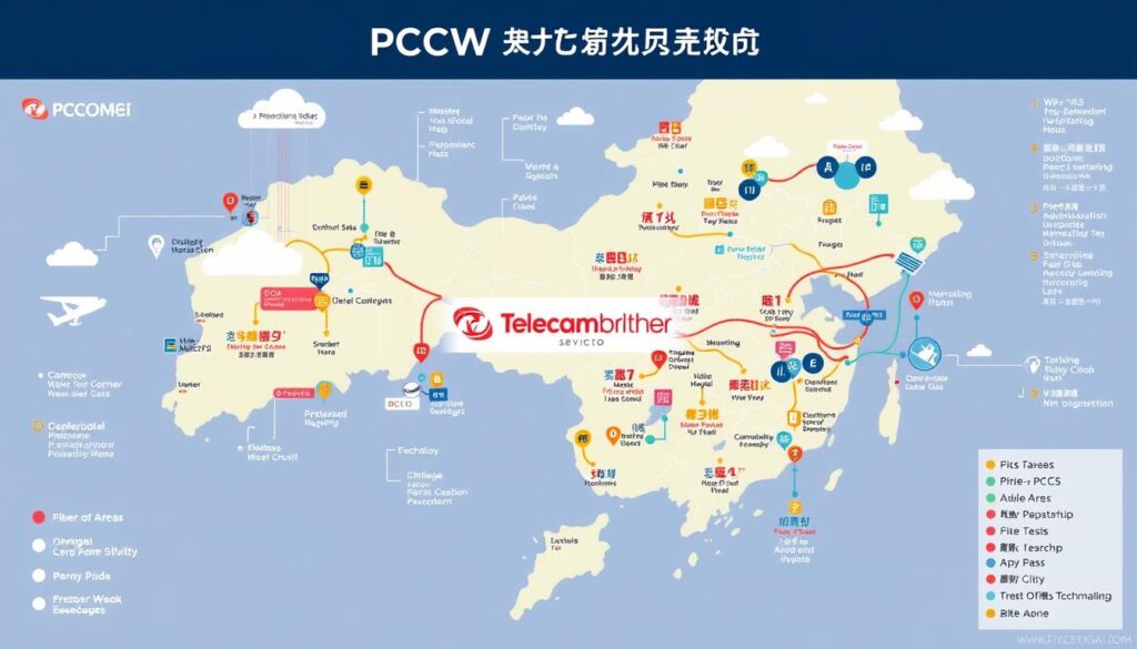 pccw 寬頻網絡佈局