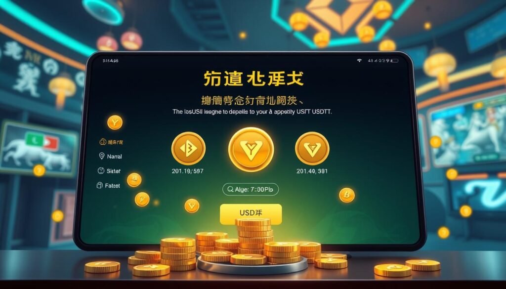 生成優塔娛樂城遊戲USDT充值圖片
