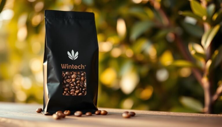 packaging of coffee beans