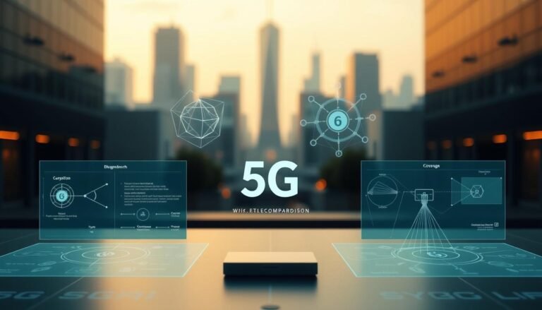 5G網絡技術比較