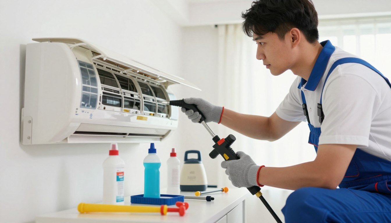 冷氣清洗, 洗冷氣