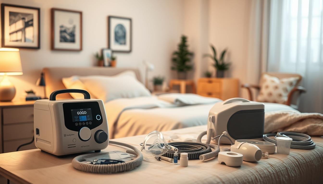 睡眠呼吸機安裝準備