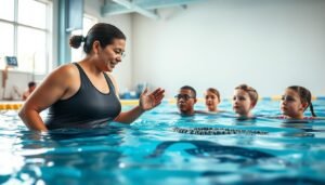 游泳班, 學游水