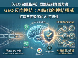 GEO 反向連結如何打造不可替代的 AI 可視性